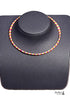 Boho Necklace, Tila Bead Choker, Color of Life